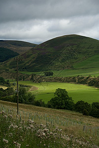 达勒苏格兰风景背景