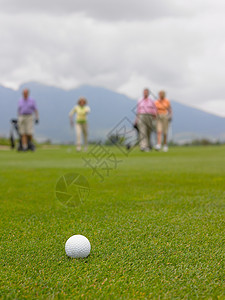 高尔夫球和高尔夫球手图片