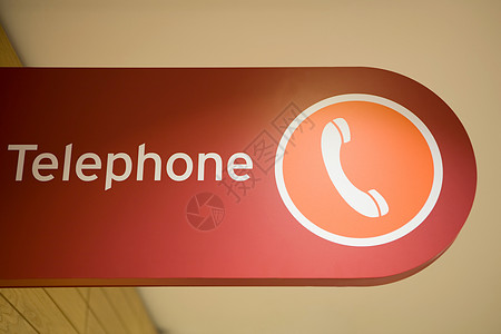 电话的标志电话标志背景