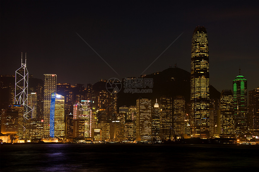 香港夜景图片