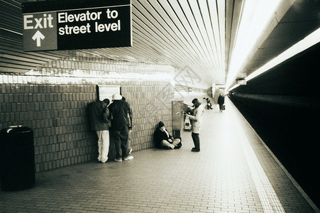 纽约地铁站图片