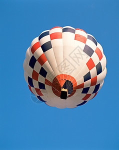 白色热气球热气球背景