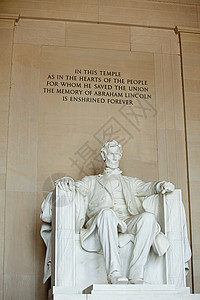 林肯纪念堂背景图片