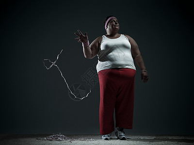 肥胖的女人图片