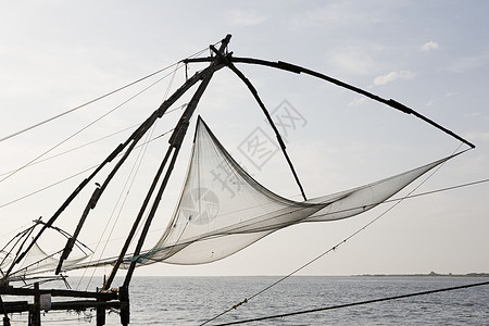 科钦堡渔网背景图片