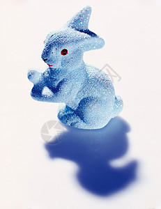 玩具兔背景图片