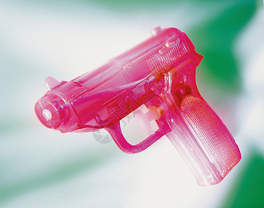 玩具水枪塑料粉红色高清图片
