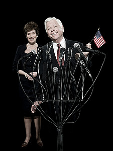 政治家和他的妻子图片