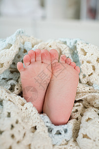 婴儿的小脚背景图片