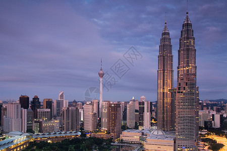 马来西亚吉隆坡背景图片