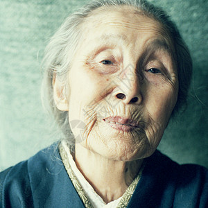 高级日本妇女，肖像高清图片