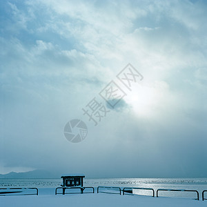 日本福岛稻谷湖图片