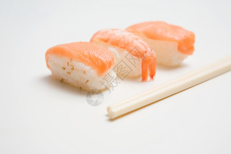 寿司和筷子图片