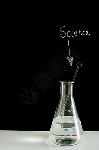 烧杯和科学这个词图片