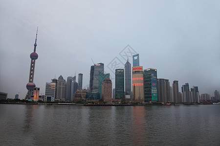 中国上海浦东天际线图片
