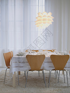 现代宴会桌位高清图片
