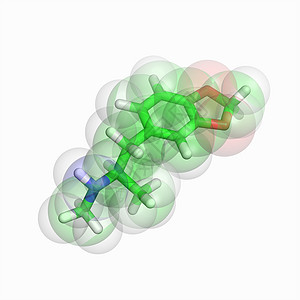 半透明素材图分子结构图背景