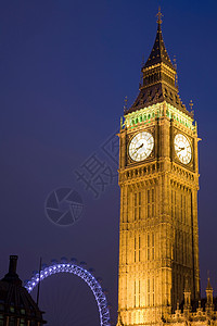 大本钟和伦敦眼图片
