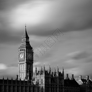 英国伦敦议会大厦大本钟图片