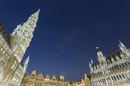 比利时布鲁塞尔，大广场上的市政厅德维尔酒店梅森·德鲁伊酒店图片