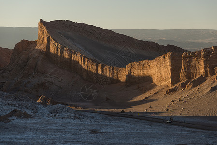 卢纳谷阿塔卡马沙漠背景