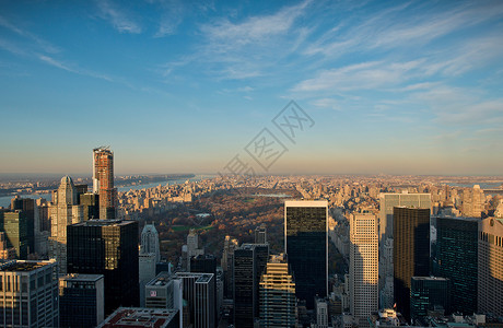美国纽约曼哈顿背景图片