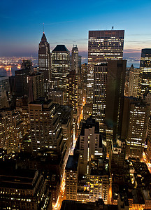 美国纽约曼哈顿图片