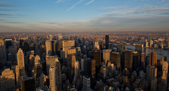 美国纽约曼哈顿帝国大厦纽约市高清图片素材