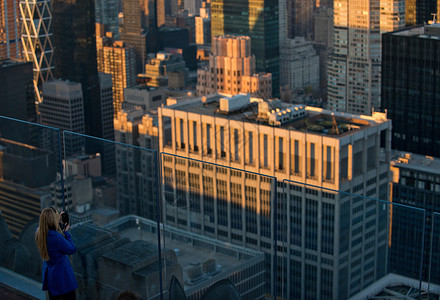 美国纽约曼哈顿洛克菲勒中心图片