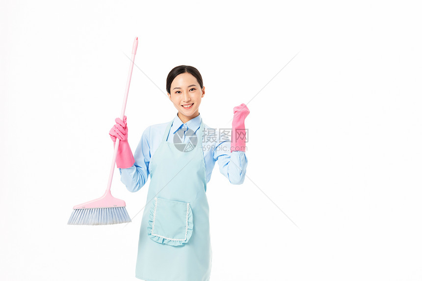 家政服务女性打扫图片