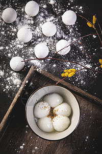 汤圆桂花酿圆子高清图片