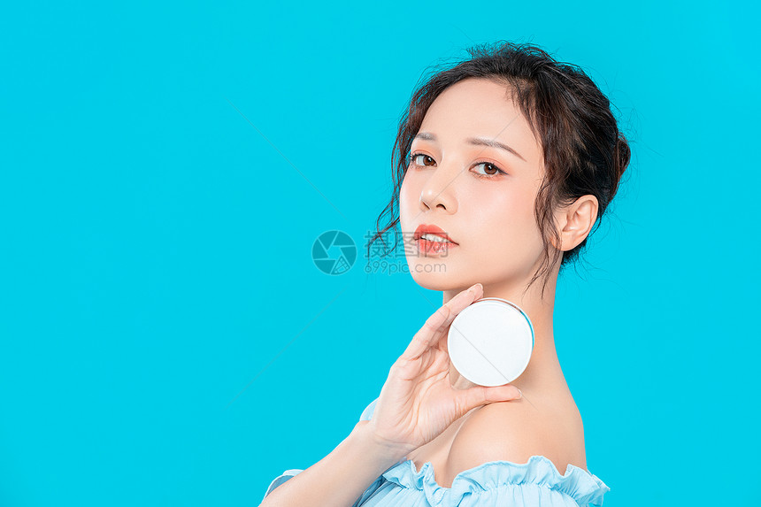 美女面部水润护肤保养护理图片