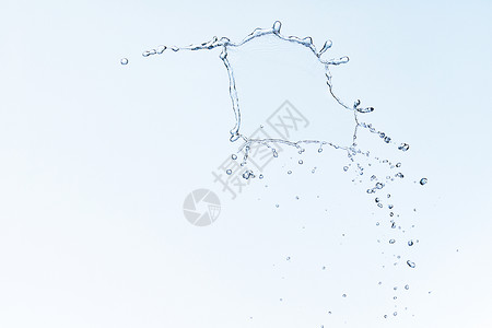 水素材透明水流高清图片