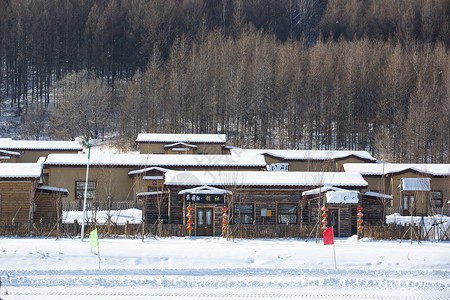 国亲旅游雪村印象背景