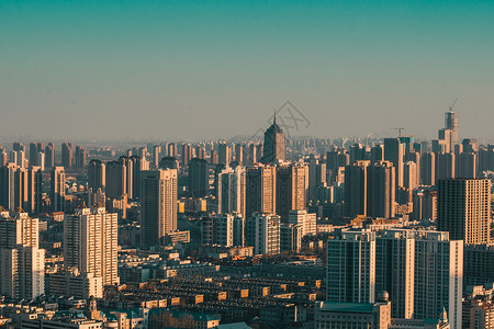 ins风格现代都市天津背景图片