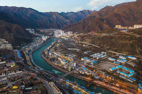 丹霞美景西藏自治区昌都市背景