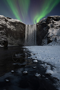 冰岛壁纸北极光风景背景