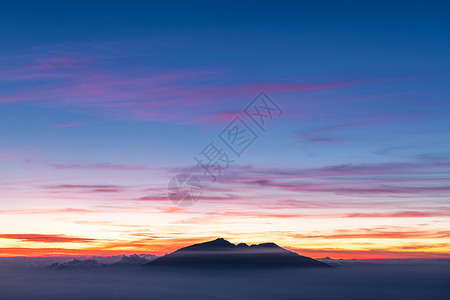 尚布罗印尼布罗莫火山背景