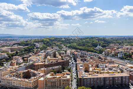意大利首都罗马城市风光城市天际线图片