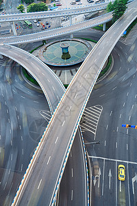 重庆菜园坝车流立体交通高清图片