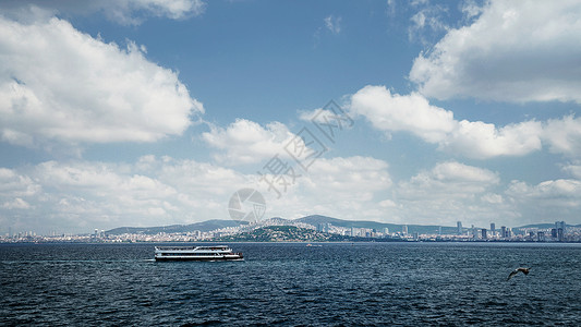 土耳其黑海南岸背景