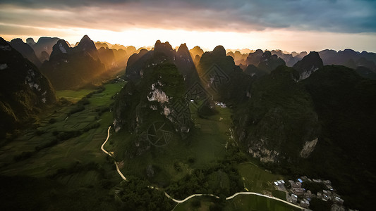 广西崇左广西北海崇左风光背景