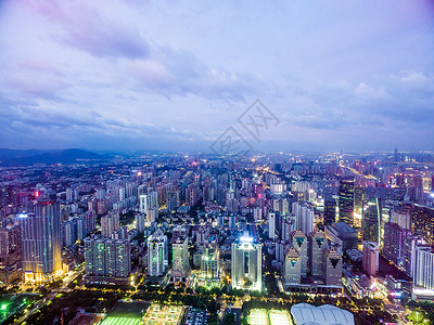 广州珠江新城中轴线航拍高清图片