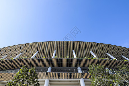 开幕式东京运动会主场馆日本新国立竞技场背景
