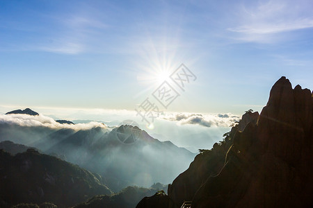 黄山自然风光图片