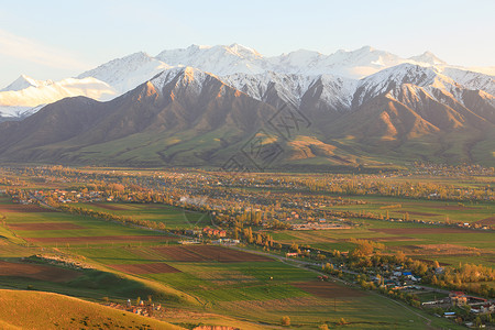 吉尔吉斯斯坦自然风光高清图片