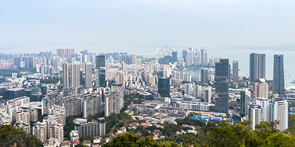深圳南山区建筑群背景图片