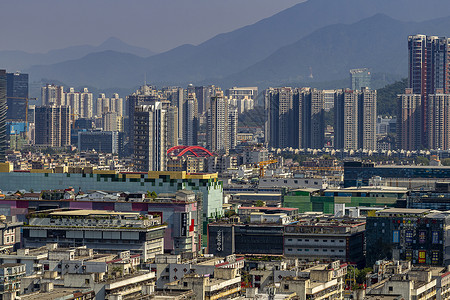 深圳城市建筑背景图片