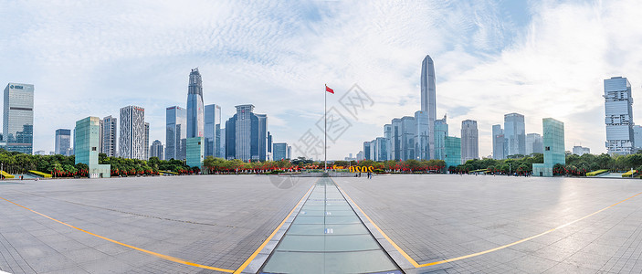 深圳市中心建筑群图片