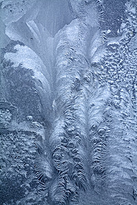 冰窗花冰冻的里弗斯基高清图片